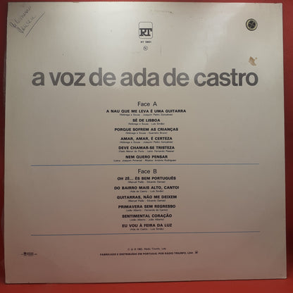 Ada De Castro – A Voz De Ada De Castro