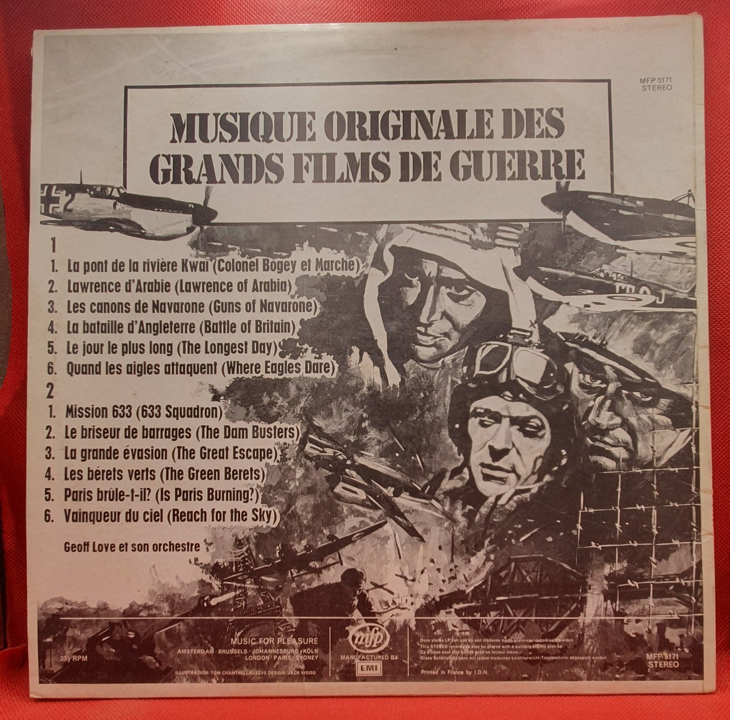 Geoff Love and His Orchestra – Musique Originale Des Grands Films De Guerre