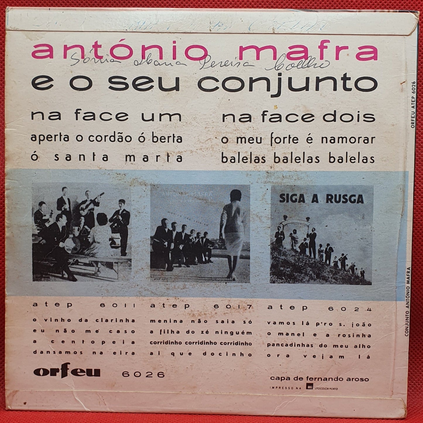 Conjunto António Mafra – Aperta O Cordão Ó Berta