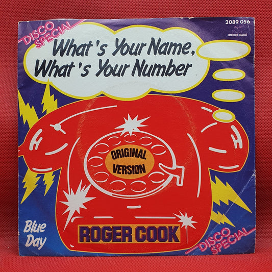 Roger Cook – What's Your Name, What's Your Number