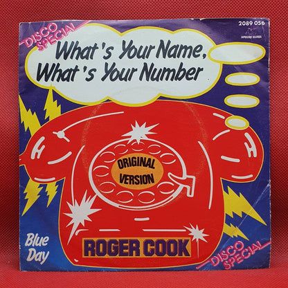 Roger Cook – What's Your Name, What's Your Number