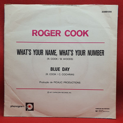 Roger Cook – What's Your Name, What's Your Number