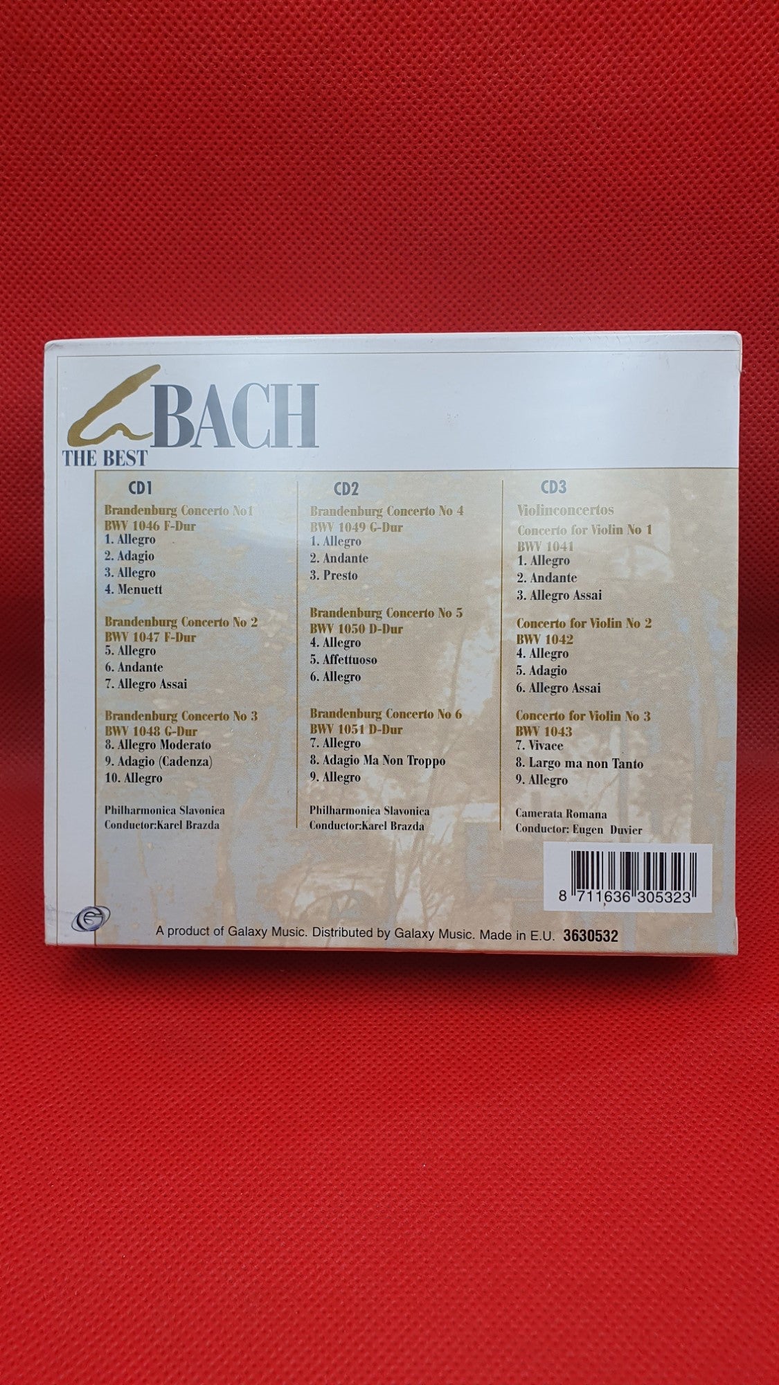 The Best of Bach 3CD Box