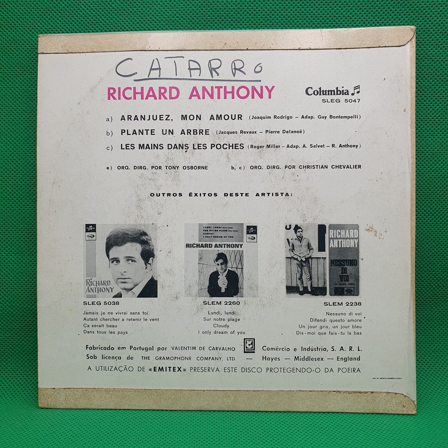 Richard Anthony – Aranjuez, Mon Amour