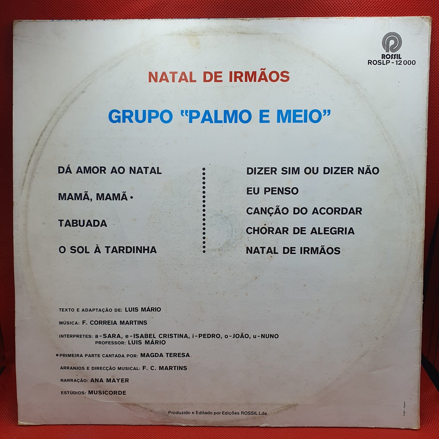 Grupo Palmo E Meio – Natal de Irmãos