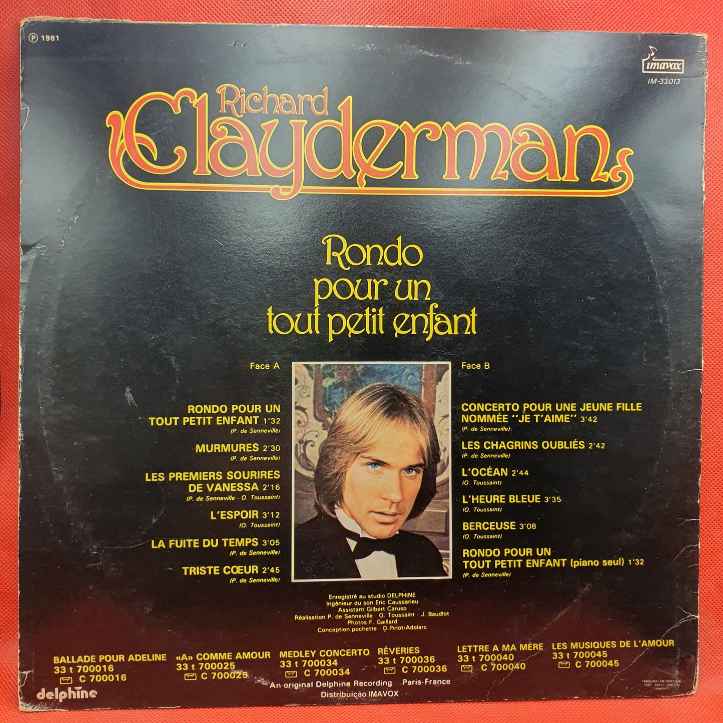 Richard Clayderman – Rondo Pour Un Tout Petit Enfant
