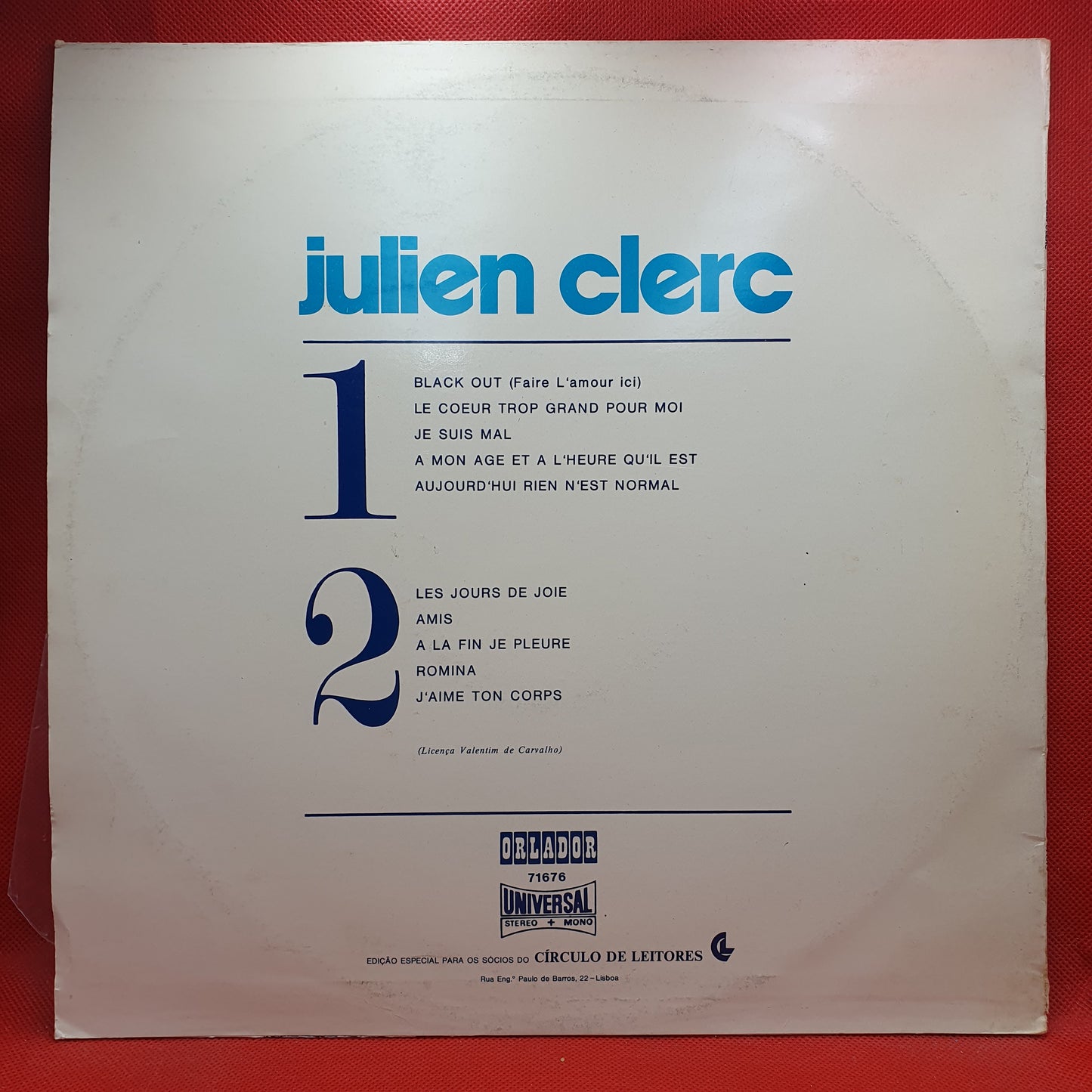 Julien Clerc – Julien Clerc