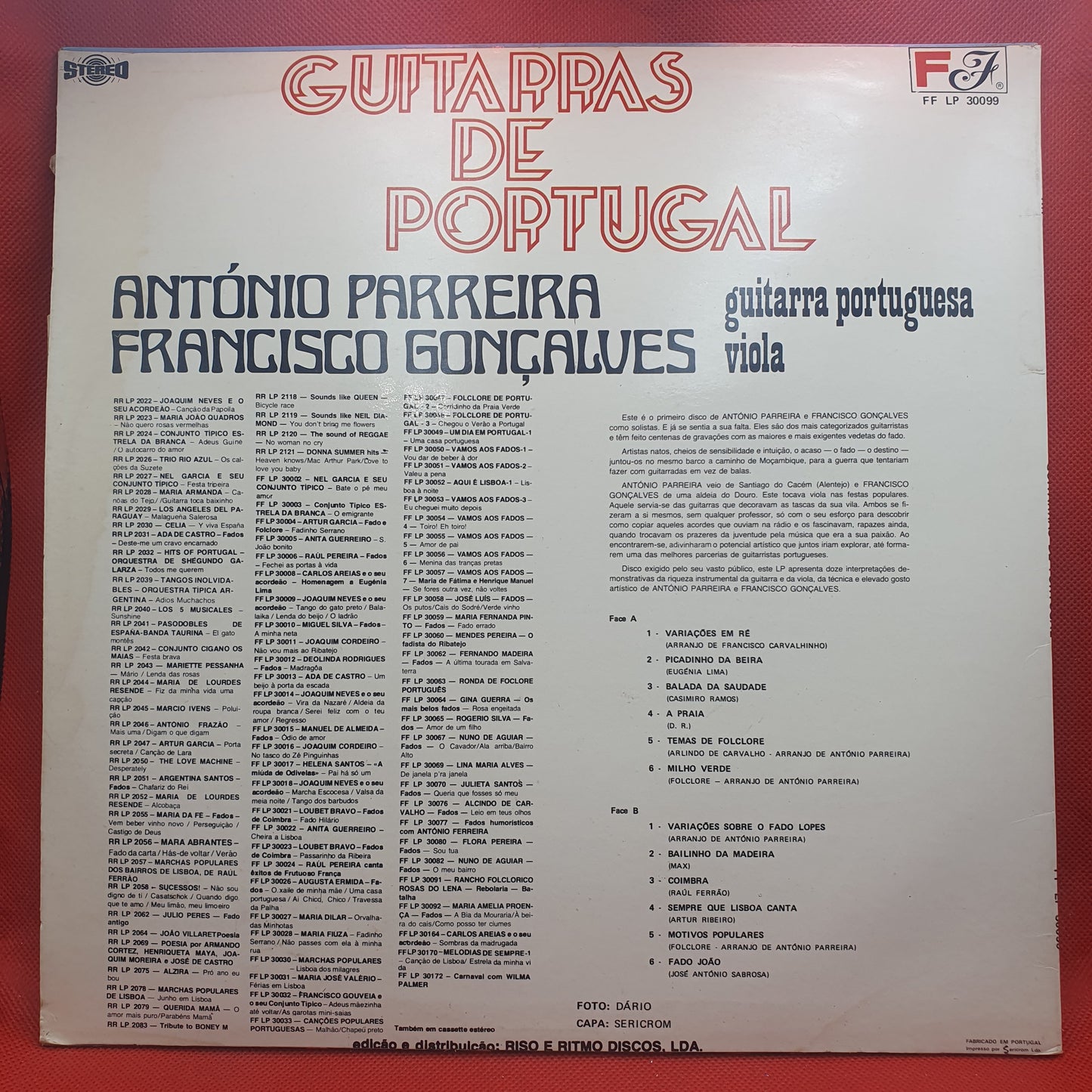 António Parreira e Francisco Gonçalves – Guitarras de Portugal