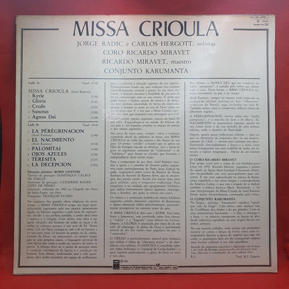 Jorge Radic e Carlos Hergott – Misa Criolla