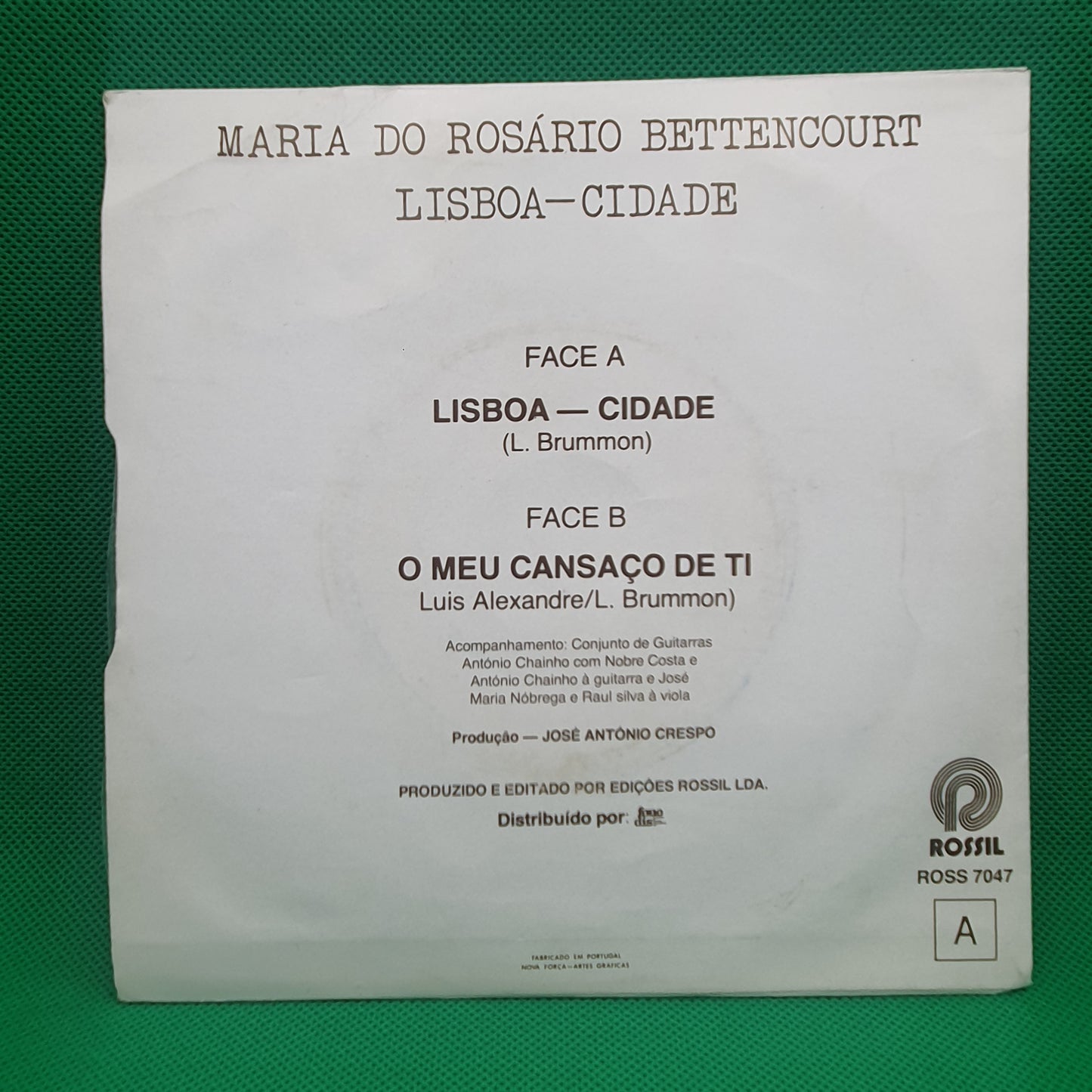 Maria Do Rosário Bettencourt – Lisboa Cidade