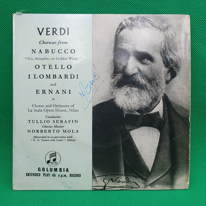 Verdi, Tullio Serafin e  Norberto Mola – Choruses From Nabucco Otello I Lombardi And Ernani