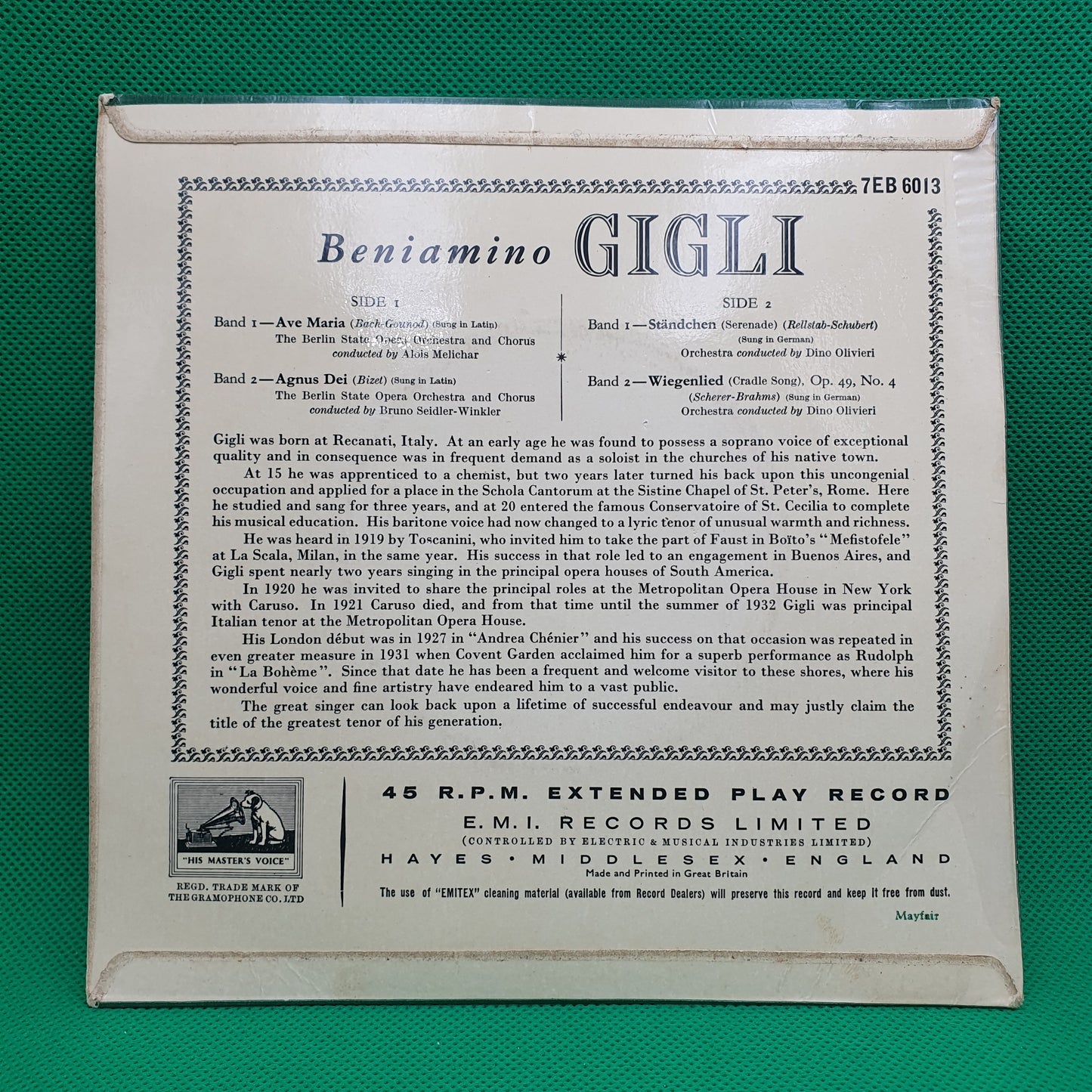 Beniamino Gigli – Ave Maria