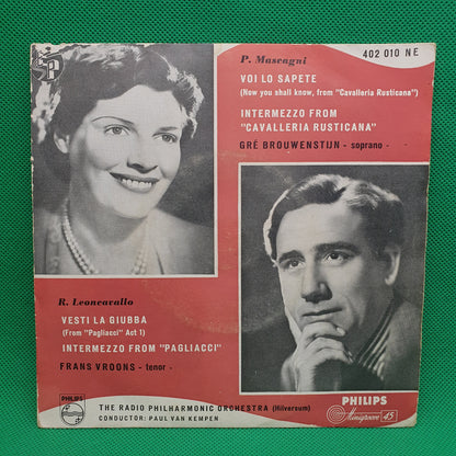 P. Mascagni e R. Leoncavallo – Cavalleria Rusticana
