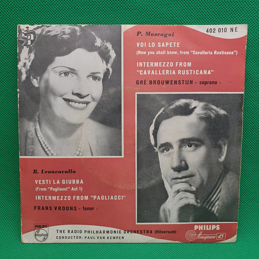 P. Mascagni e R. Leoncavallo – Cavalleria Rusticana