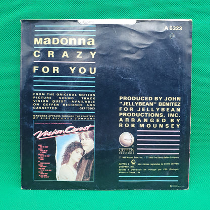 Madonna – Crazy For You