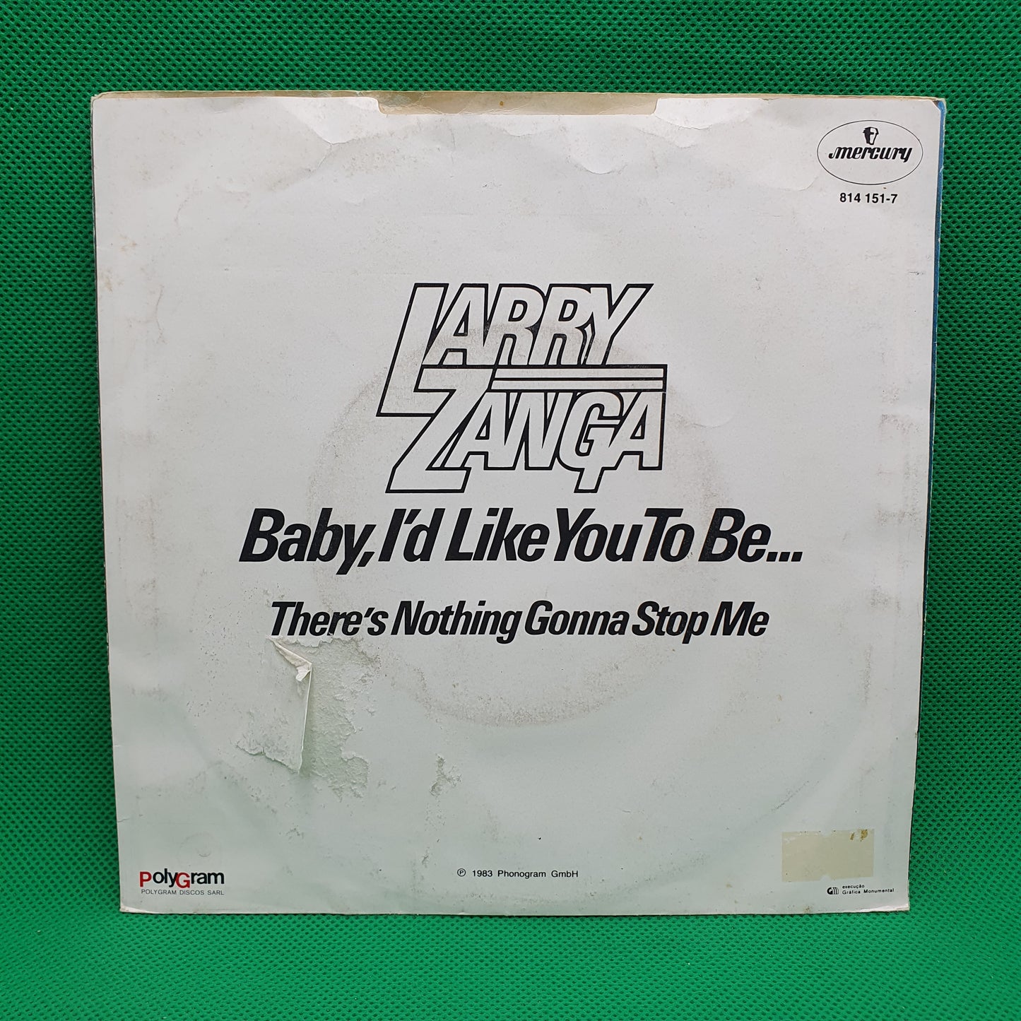 Larry Zanga – Baby, I'd Like You To Be...