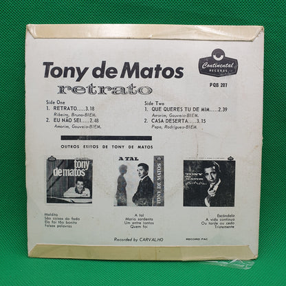 Tony De Matos – Retrato