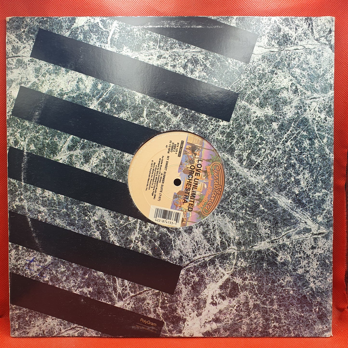 Barry White / Love Unlimited Orchestra ‎– It's Ecstasy When You Lay Down Next To Me / My Sweet Summer Suite