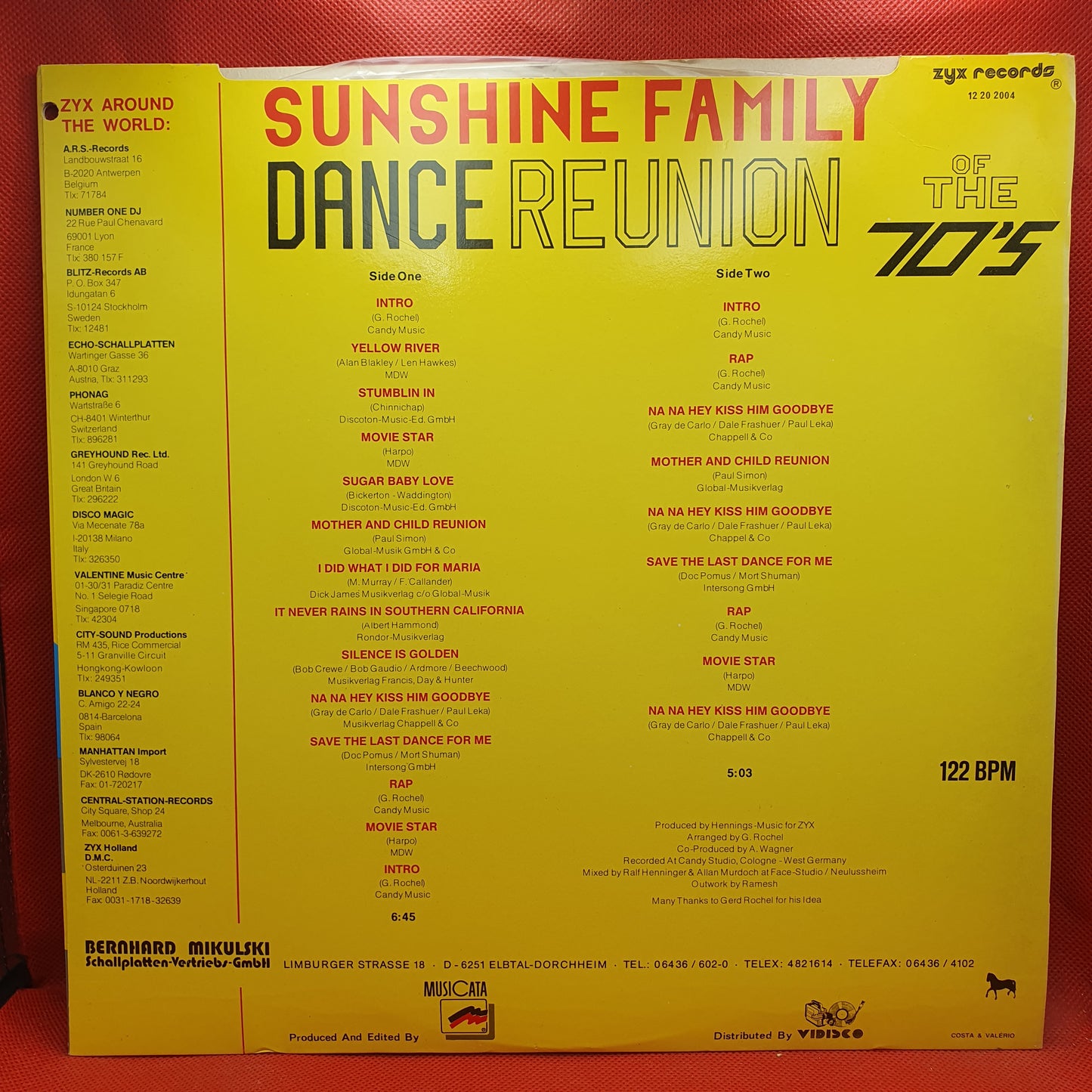 Sunshine Family – Dance Reunion Of The 70's