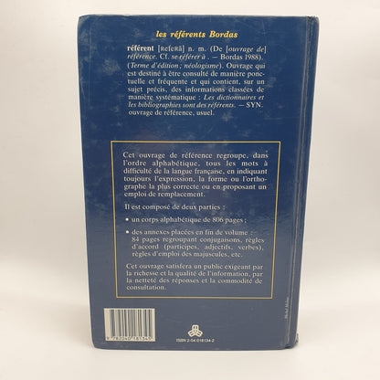 Jean Girodet - Dictionnaire Bordas Pieges Et Dificultés de la Lingue Française
