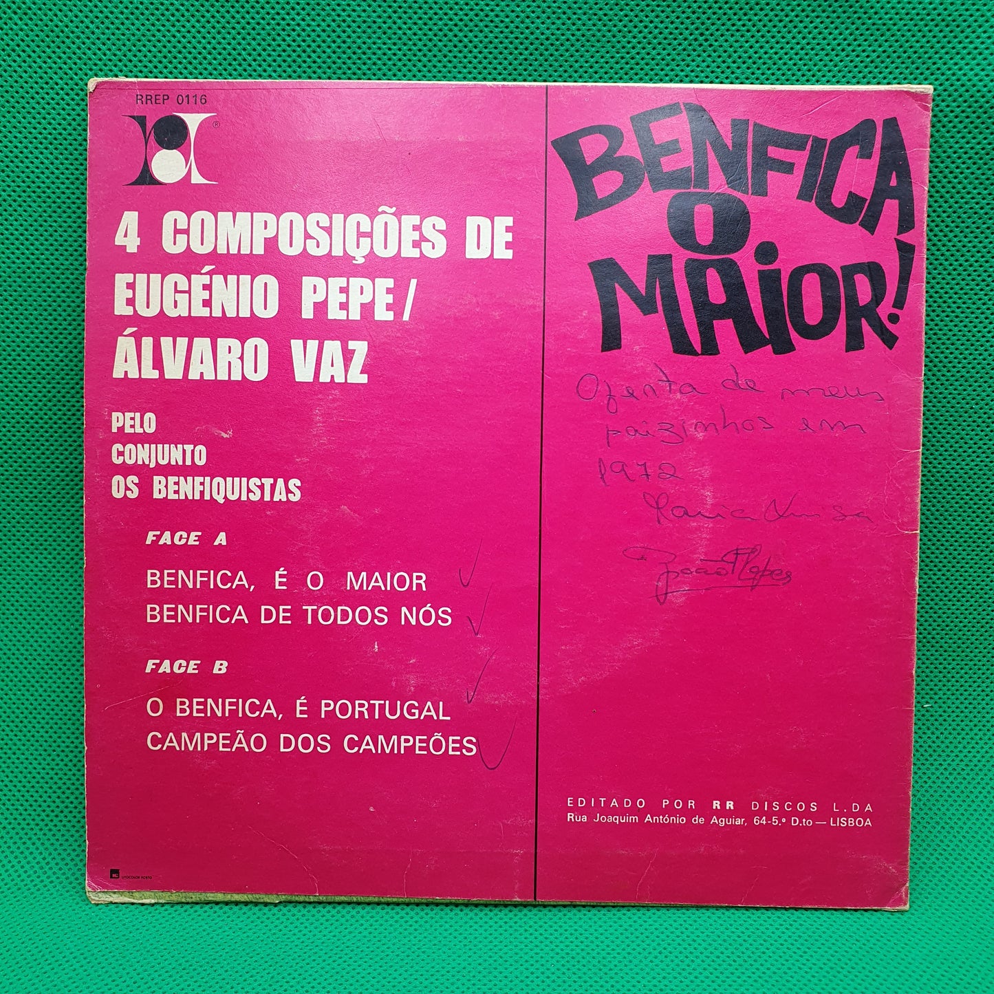 Conjunto Os Benfiquistas – Benfica O Maior!