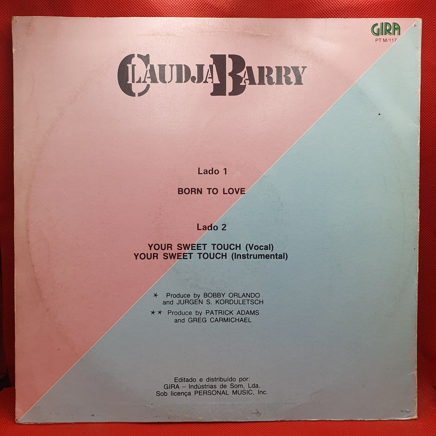 Claudja Barry ‎– Born To Love