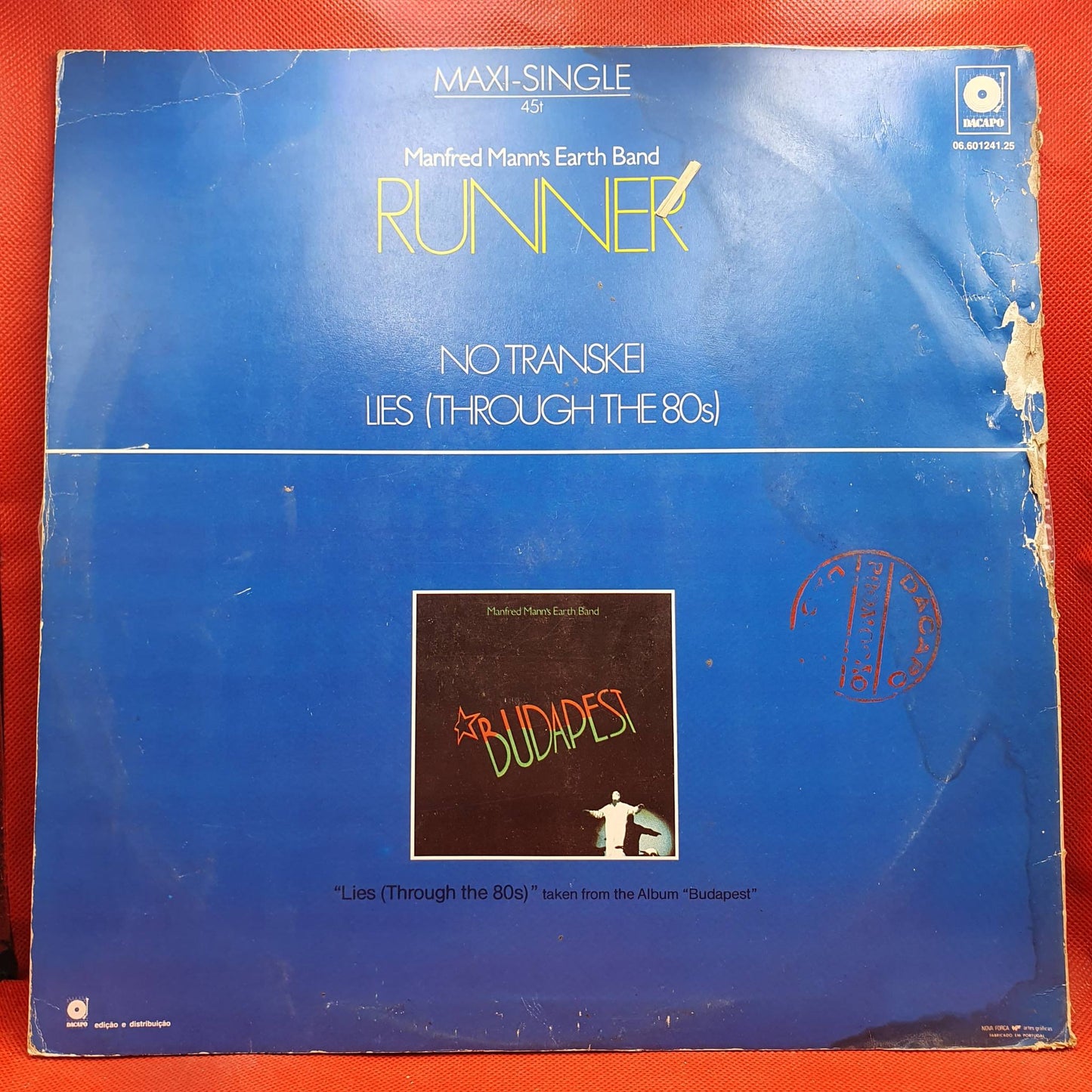 Manfred Mann's Earth Band ‎– Runner