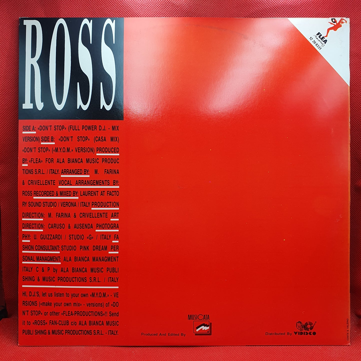 Ross ‎– Don't Stop