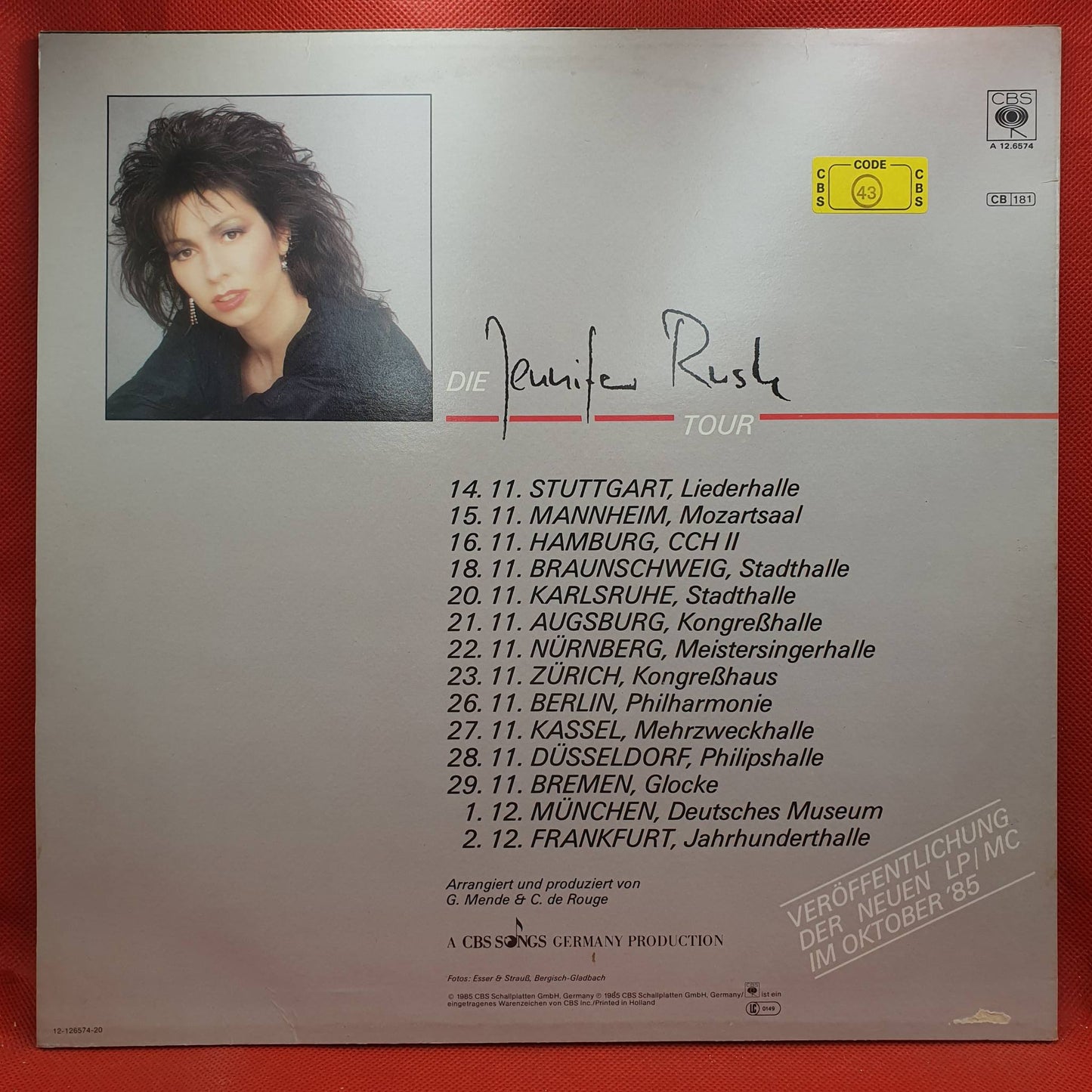 Jennifer Rush – Destiny (Special Version)