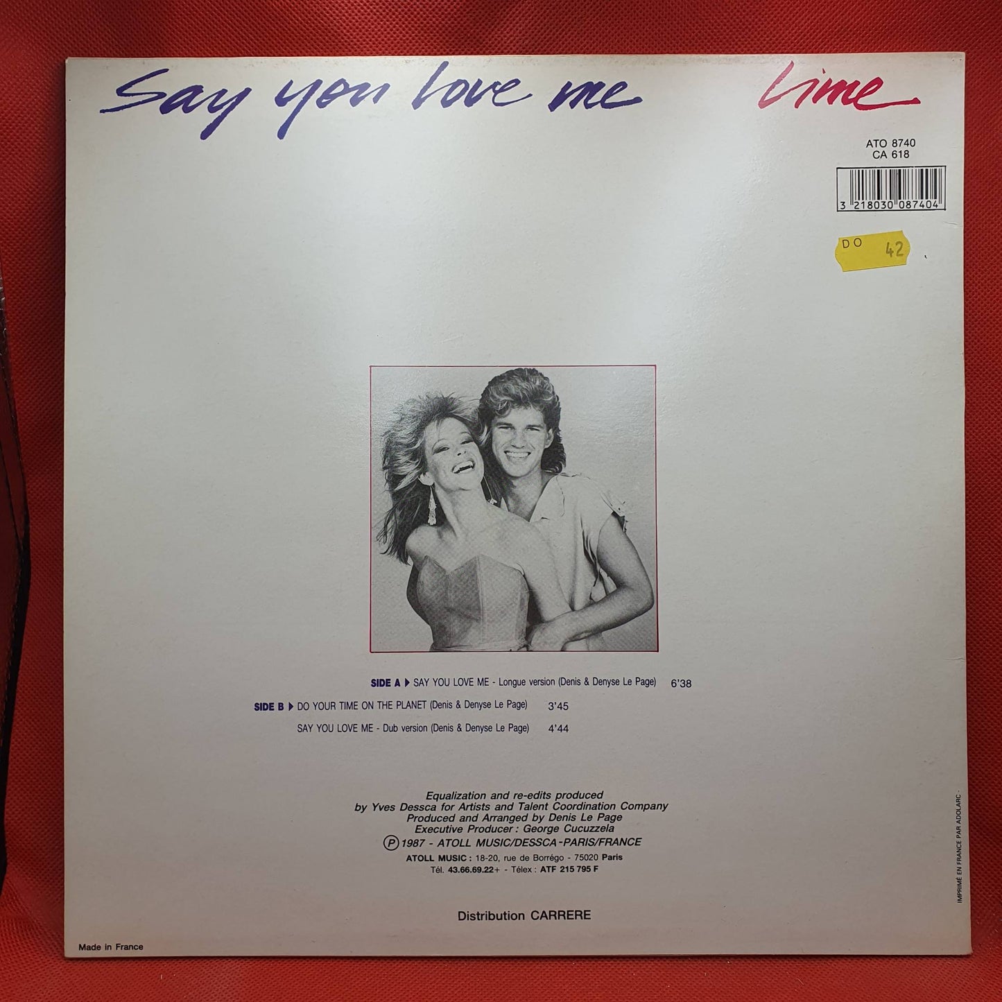 Lime – Say You Love Me