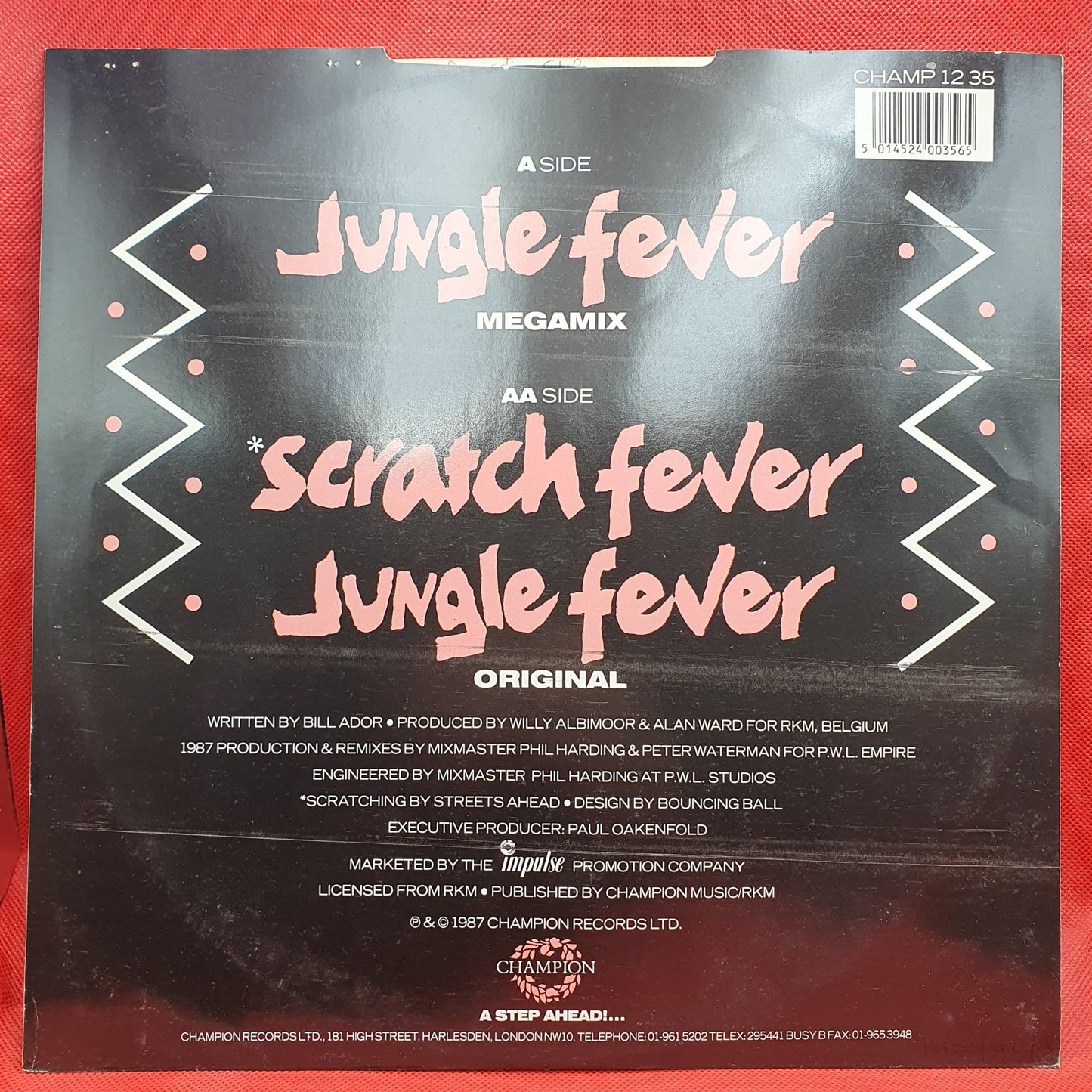 Kinkina – Jungle Fever (1987 Megamixes)