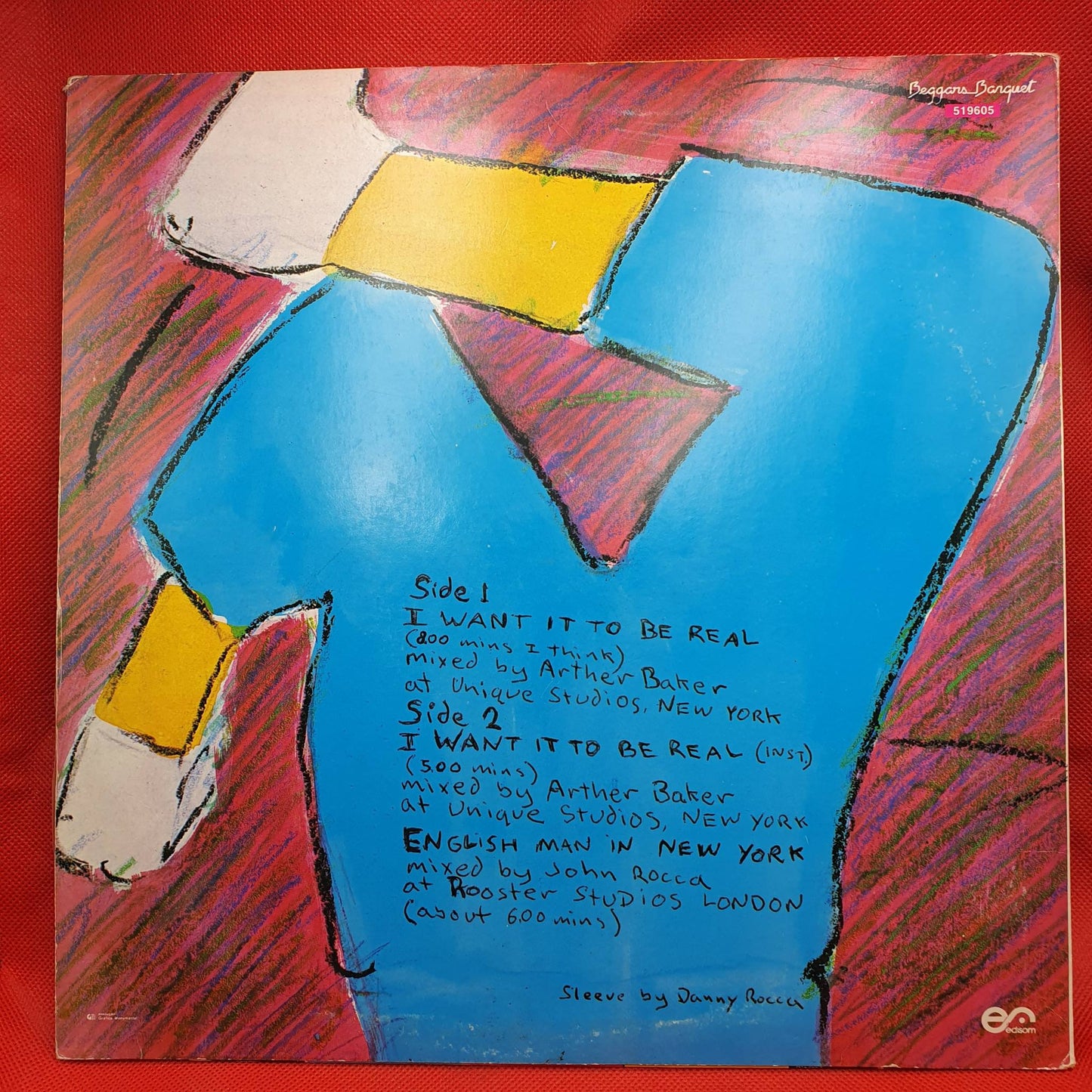John Rocca ‎– I Want It To Be Real