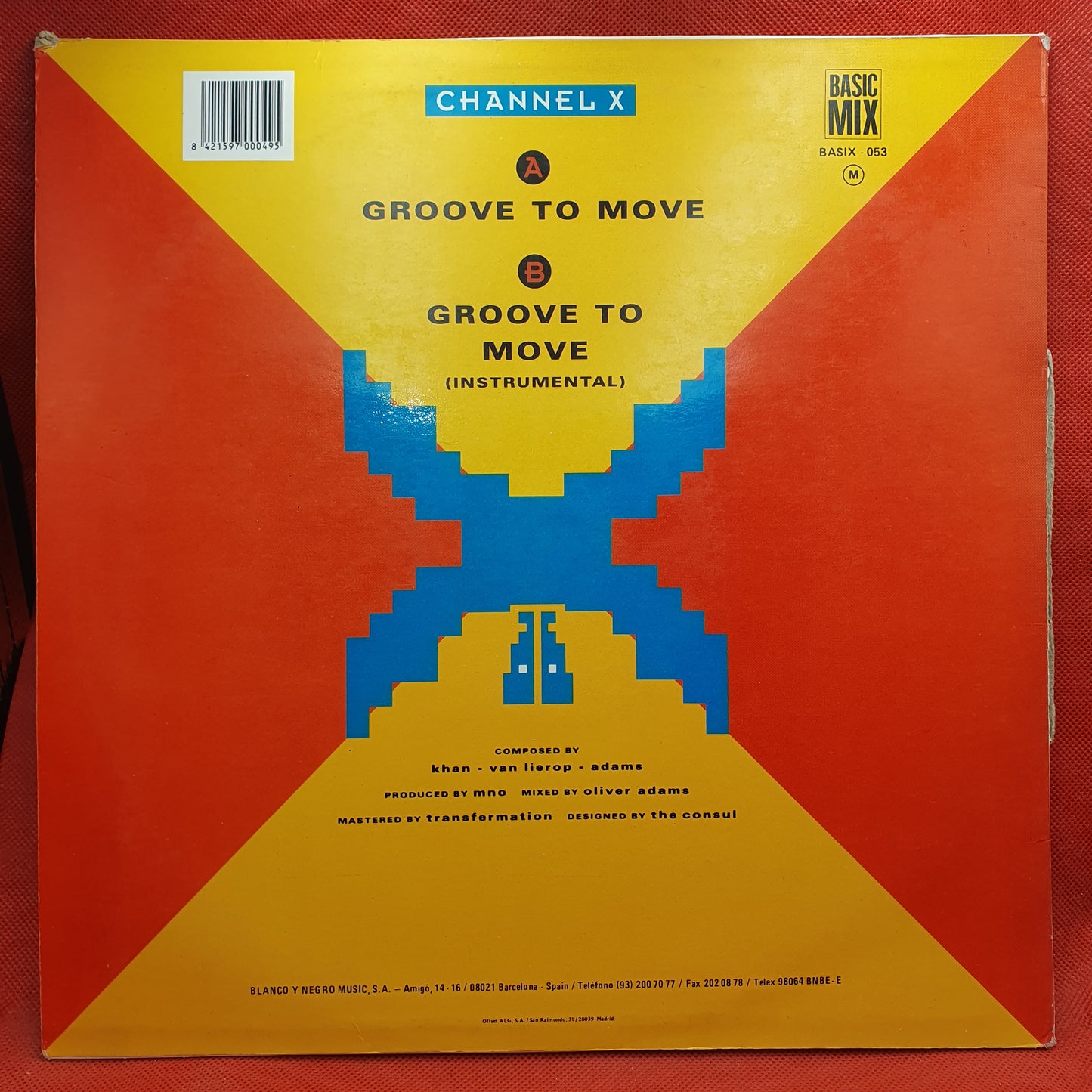 Channel X ‎– Groove To Move