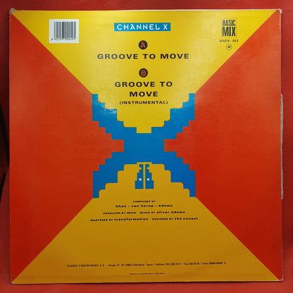 Channel X ‎– Groove To Move