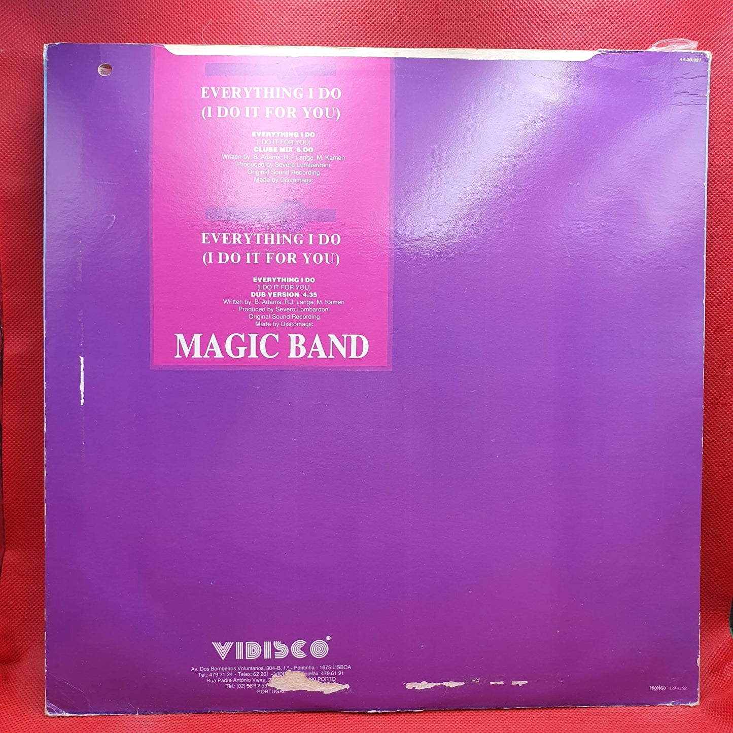 Magic Band ‎– Everything I Do (I Do It For You) (Dance Version)