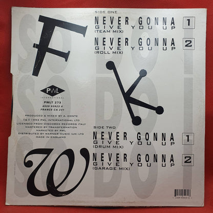 FKW ‎– Never Gonna (Give You Up)