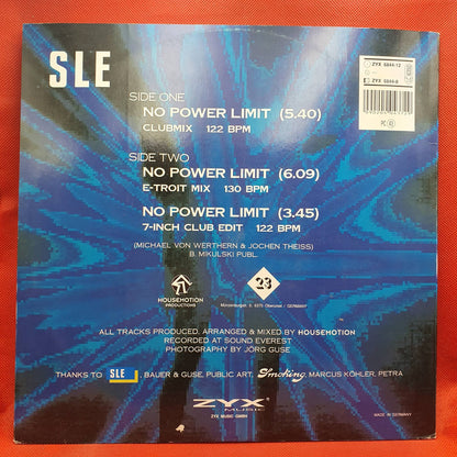 SLE ‎– No Power Limit