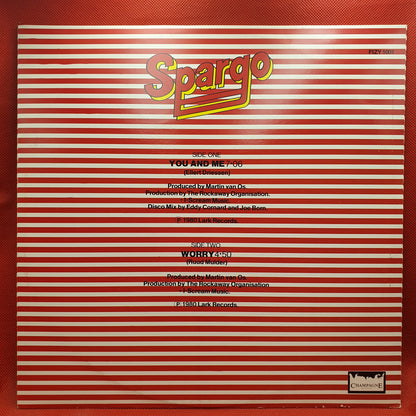 Spargo ‎– You And Me (Special 12" Disco Mix) / Worry