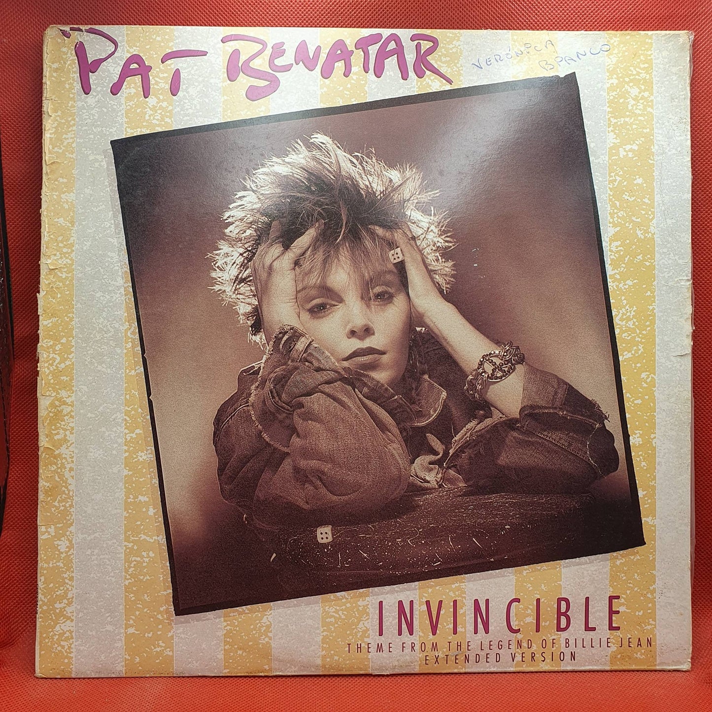 Pat Benatar ‎– Invincible - Theme From The Legend Of Billy Jean Extended Version