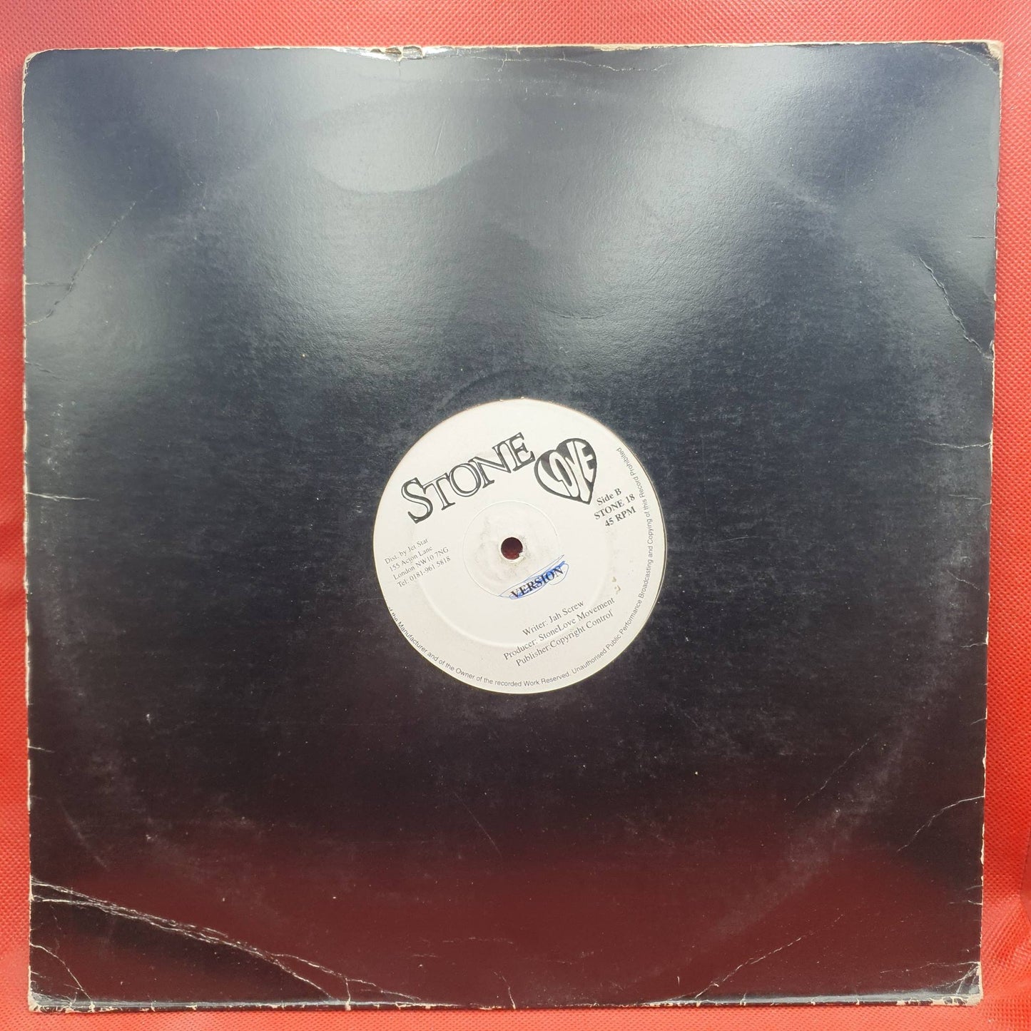 Sanchez / Jah Screw ‎– I Believe I Can Fly / Version