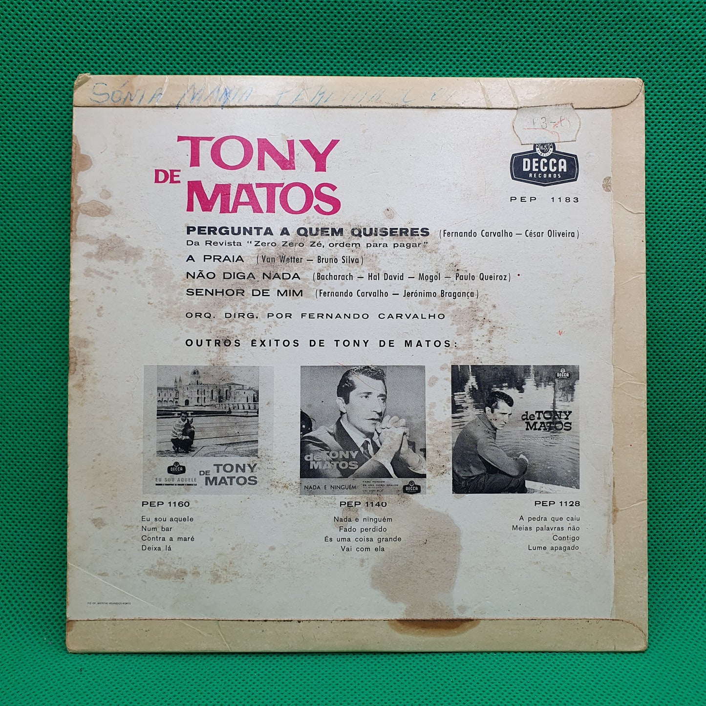 Tony De Matos – Pergunta A Quem Quiseres