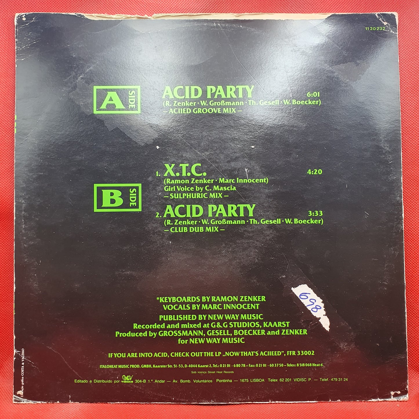 Mr. Matey ‎– Acid Party