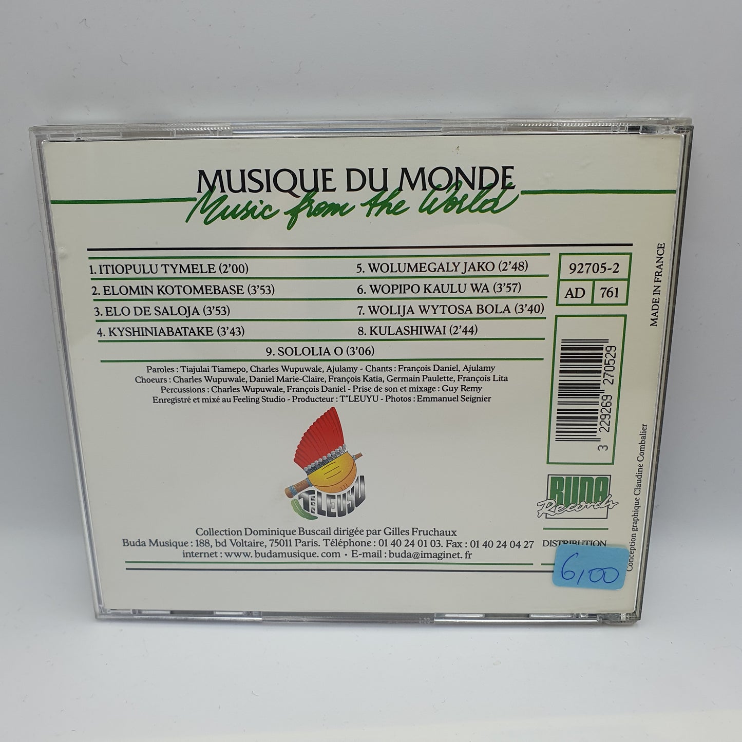 Kalina – Guyane: Chants Des Amérindiens Kalina