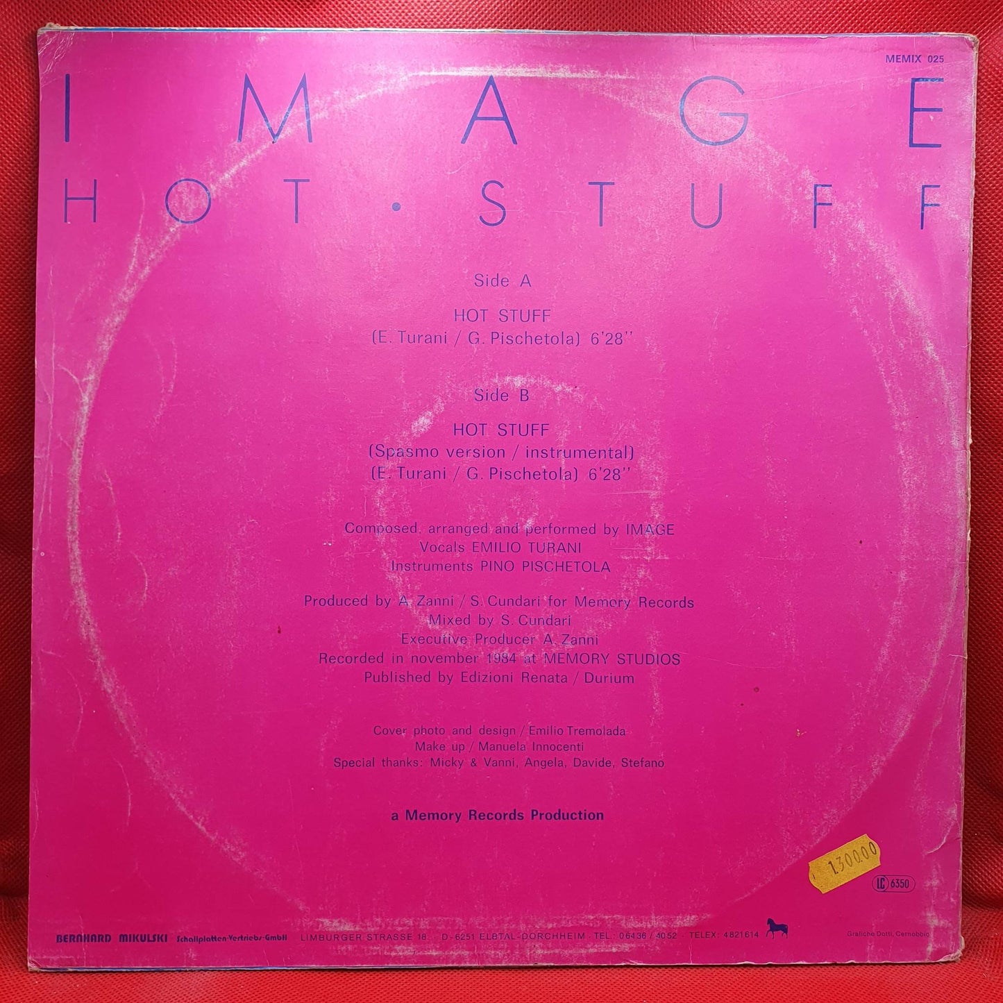 Image ‎– Hot Stuff