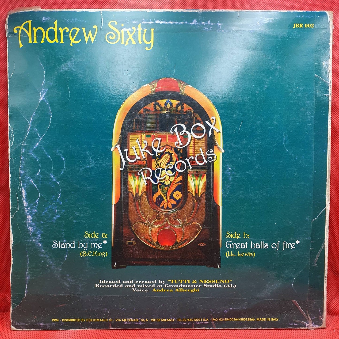 Andrew Sixty ‎– Stand By Me / Great Balls Of Fire