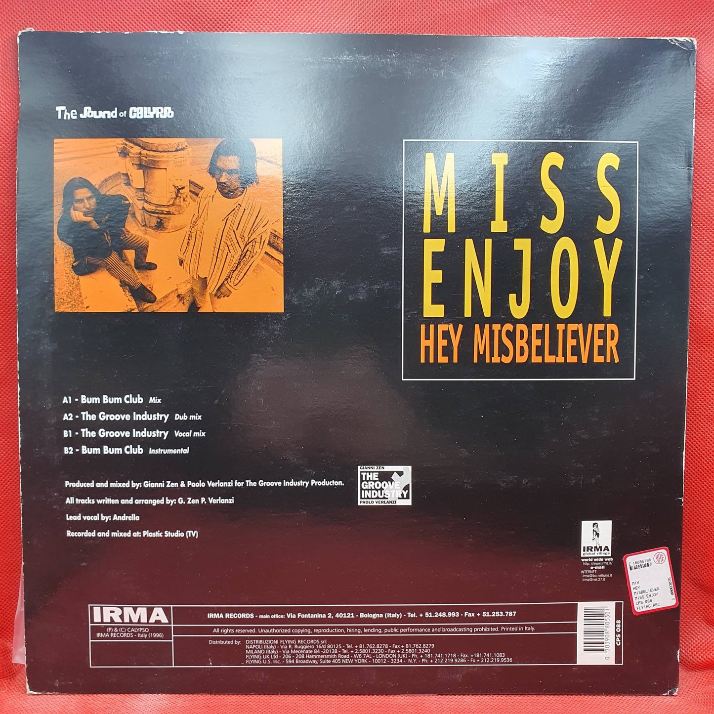 Miss Enjoy ‎– Hey Misbeliever