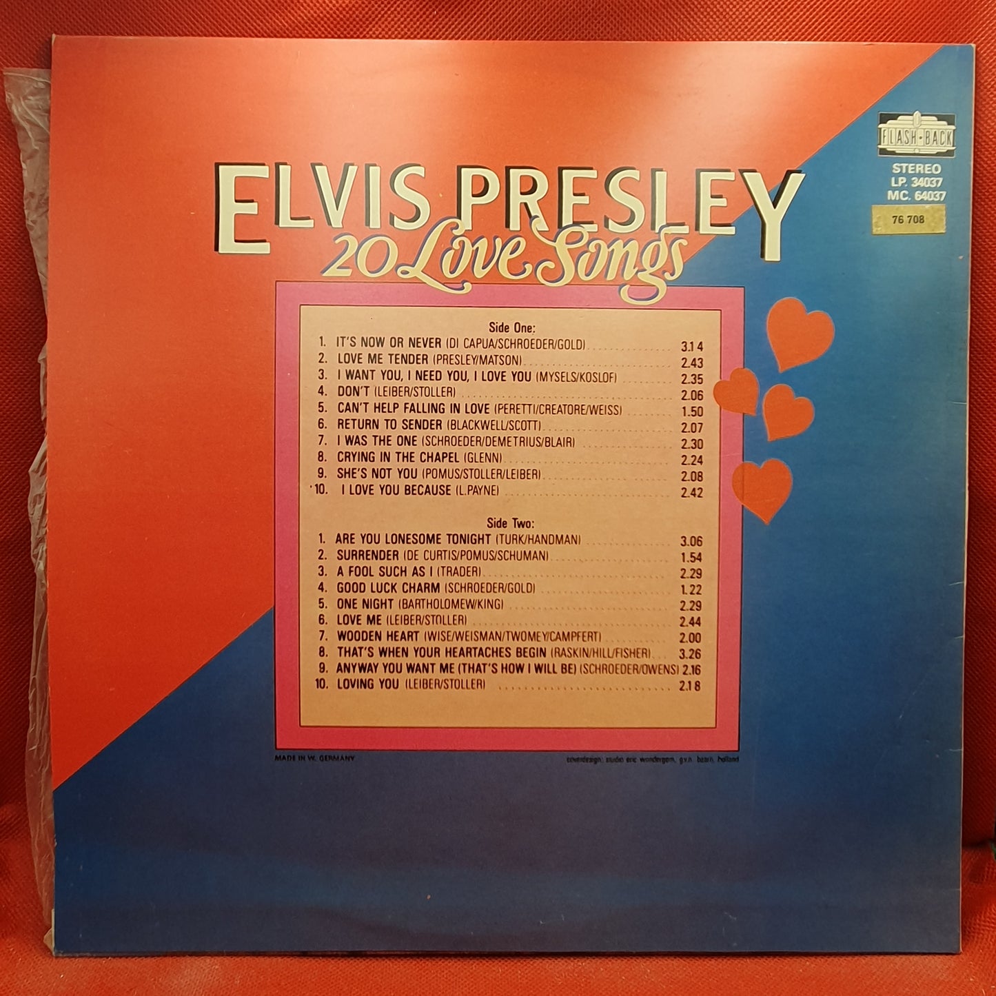 Elvis Presley – 20 Love Songs