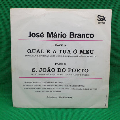 José Mário Branco – Qual É A Tua, Ó Meu?