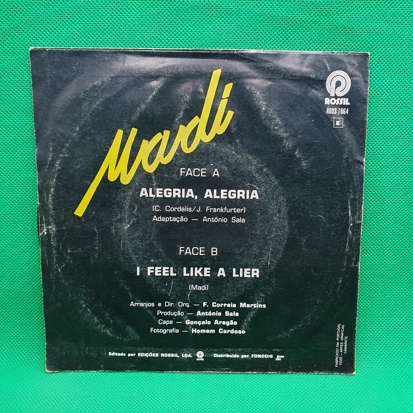 Madi – Alegria, Alegria