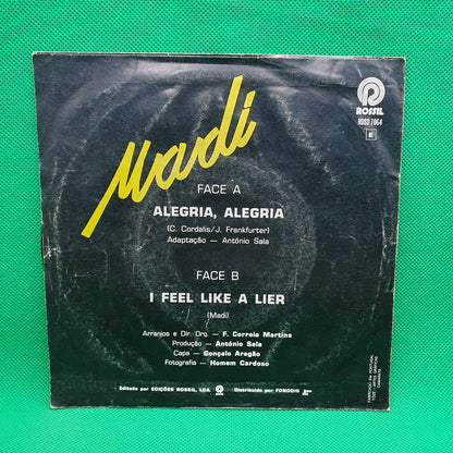 Madi – Alegria, Alegria
